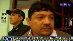 Cayó extorsionador que se hacía pasar como policía para robar
