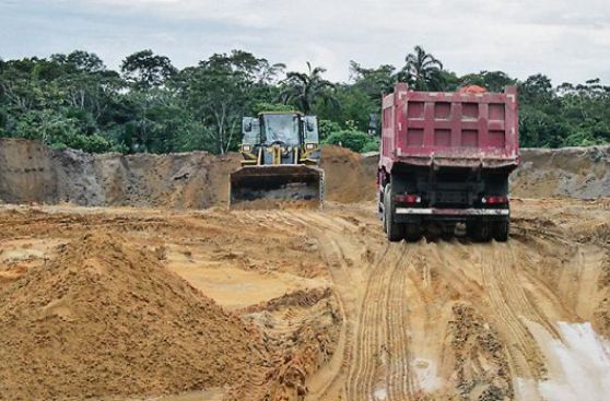 Iquitos: Zona protegida está en peligro por extracción de arena