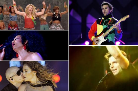 Los mejores números musicales de los mundiales