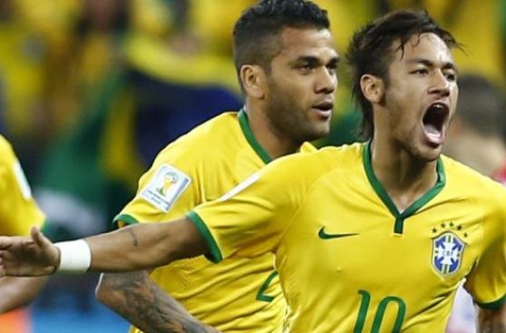Brasil ganó 3-1 a Croacia con doblete de Neymar en su debut