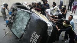 Brasil: las protestas terminan en destrozos en Belo Horizonte
