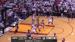 Tony Parker y su habilidad para engañar a la defensa del Heat