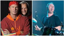 Bateristas de Metallica y RHCP se batirán en un duelo musical