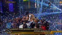 "Yo soy": imitador de Jorge González ganó la gran final