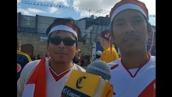 Estudiantes peruanos en Brasil presentes en el Colombia-Grecia