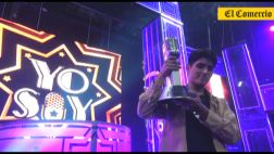 Ganador de "Yo soy": "Siento algo hermoso e inefable"
