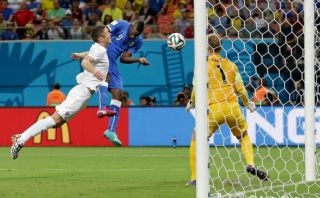 Mario Balotelli y el gol que le dio el triunfo a Italia