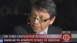 Intervienen a Ciro Castillo por conducir supuestamente ebrio