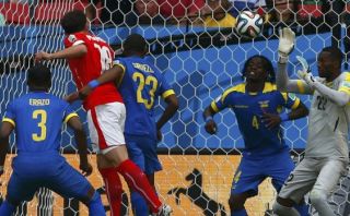 Suiza vs. Ecuador: mira el gol de Mehmedi en el empate europeo
