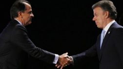 Los contendores presidenciales en Colombia: Santos vs. Zuluaga