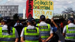 Brasilia también protesta con la 'Copa de las Manifestaciones'