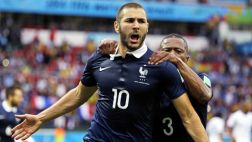 Francia goleó 3-0 a Honduras con doblete de Benzema