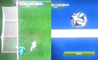 La tecnología demostró que remate de Karim Benzema sí fue gol