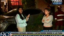 Una mujer aparentemente ebria causó triple choque en Magdalena