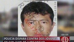 Acusan a policía de disparar ebrio contra jóvenes en SJL