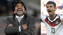 El día que Diego Armando Maradona ninguneó a Thomas Müller