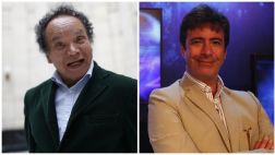 'Melcochita' graba una película con Carlos Carlín