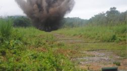Destruyeron tres pistas de aterrizaje clandestinas en Huanta