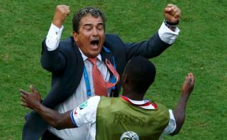 Jorge Luis Pinto: "Le ganamos a un campeón del mundo"