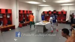 Costa Rica y su festejo en los camerinos por la clasificación