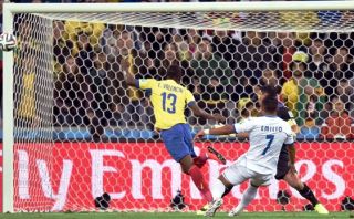 Honduras vs. Ecuador: la clara ocasión de gol que erró Valencia