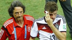 Müller sufrió un corte en partido Alemania-Ghana por el Mundial