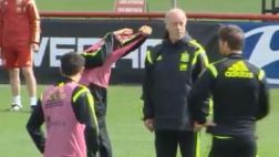 Mira cómo Del Bosque habría sacado del once a Cesc Fábregas