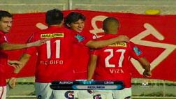 Juan Aurich venció 2-1 a León con goles de Ovelar y Rengifo