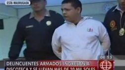 Delincuentes roban más de S/.20 mil en discoteca de Miraflores
