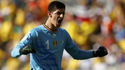 "Courtois se marcha al Chelsea", dijo el entrenador de Bélgica