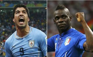 Suárez vs. Balotelli: duelo de "bad boys" en Brasil 2014