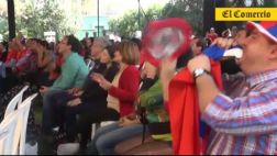 Así sufrieron los hinchas chilenos la derrota ante Holanda