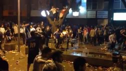 Batalla campal entre hinchas de Brasil y Argentina en Mundial