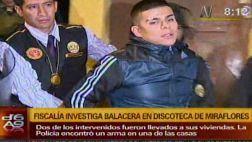 Balacera en discoteca: detenido tiene antecedentes policiales