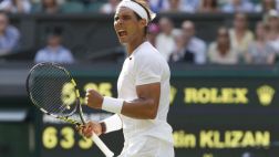 Rafa Nadal ganó en césped tras dos años con puntos como este