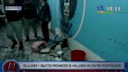 Huacho: hallan 60 celulares, droga y licor en penal