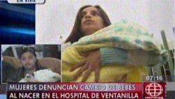Madres viven con hijos cambiados por negligencia en hospital