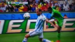 Con este golazo el nigeriano Musa puso el 1-1 ante Argentina
