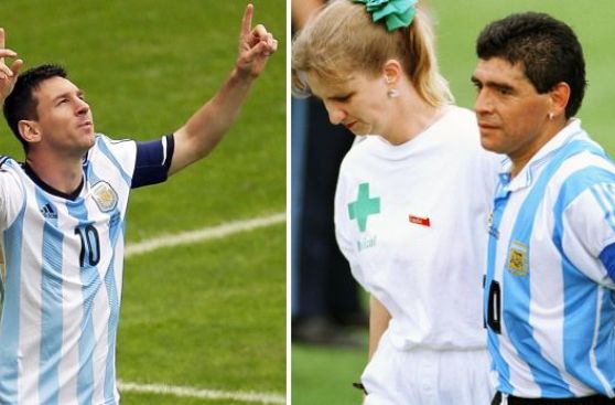 Un día como hoy Messi brilló y Maradona ‘murió’ en un Mundial