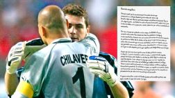 Carta de Chilavert a Casillas: "Deberían hacerte un monumento"