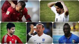 Brasil 2014: cinco jugadores que decepcionaron en el Mundial