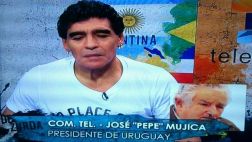 Maradona y Mujica apoyan a Suárez y cuestionan sanción de FIFA