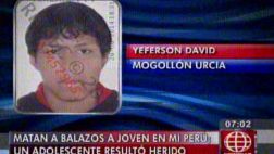 Asesinatos entre jóvenes causan terror en distrito de Mi Perú
