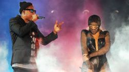 Beyoncé y Jay-Z proyectaron imágenes inéditas de su relación