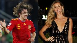 Gisele Bündchen y Puyol llevarán la Copa hasta el Maracaná