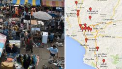 MAPA: las 17 'cachinas' más grandes y peligrosas de Lima