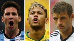 Messi, Neymar y Müller enfrentados en los números del Mundial