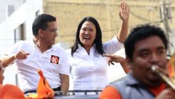 Keiko en mitin: "¿Por acá venden el balón de gas a 12 soles?