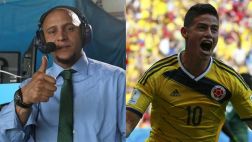 Esta es la impresión de Roberto Carlos sobre James Rodríguez