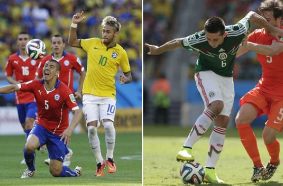 El Mundial alcanzó sus cifras más altas con el Brasil vs. Chile